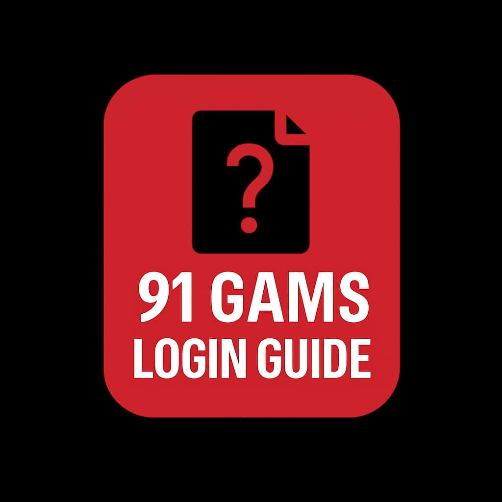 Icon representing the 91 Games Login Guide.