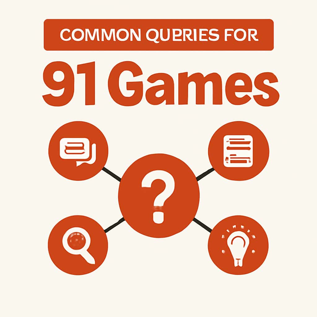 Diagram illustrating Common Queries for 91 Games.